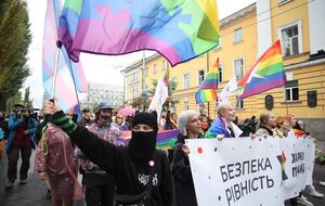 У Марші рівності в Києві, за різними оцінками, брало участь від 5 тис. до 7 тис. осіб