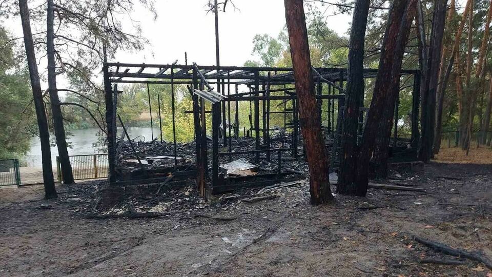 Во время пожара в доме находились 10 человек