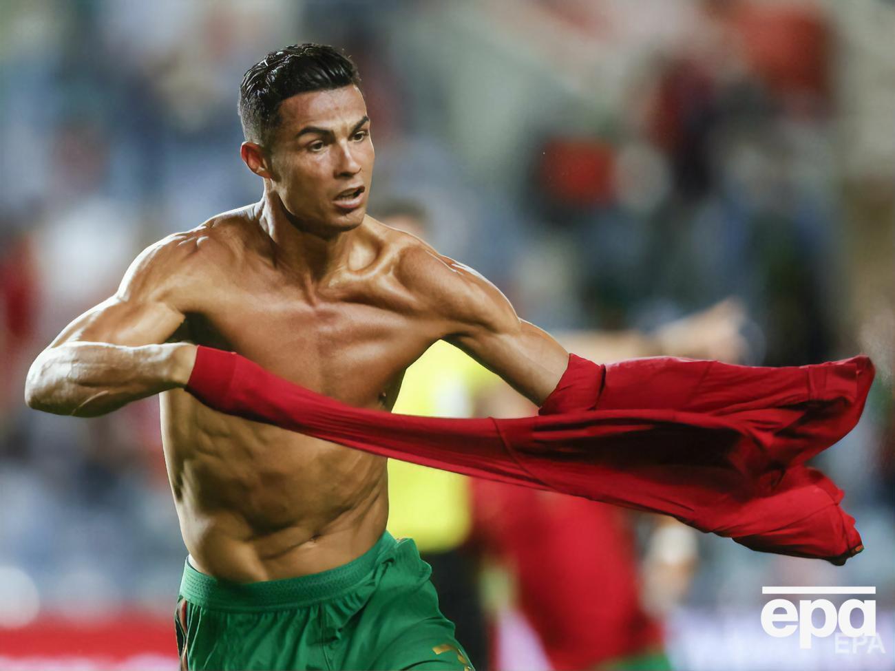 Роналду забил 111 голов за национальную сборную Португалии