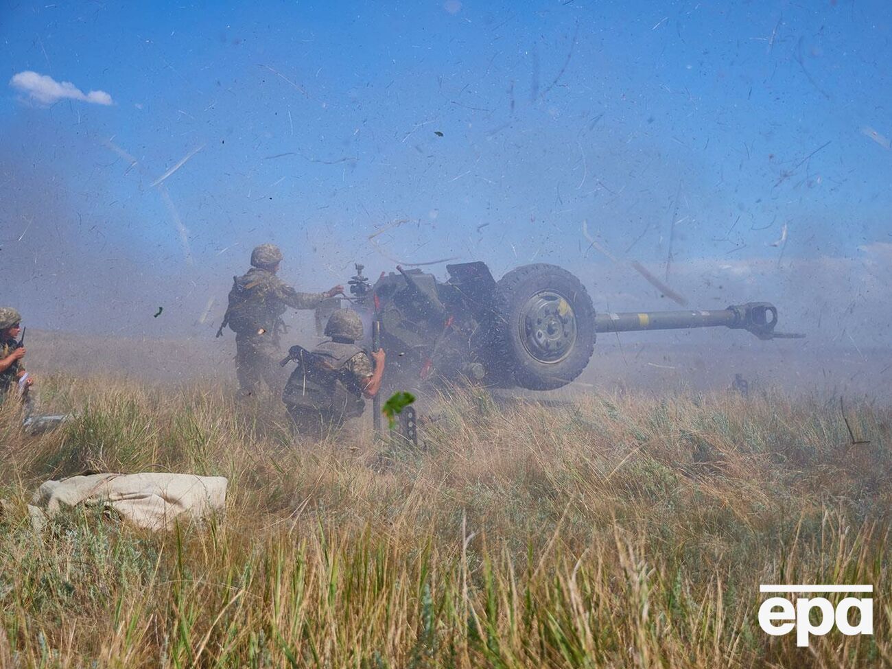 Украинские военные открывали ответный огонь
