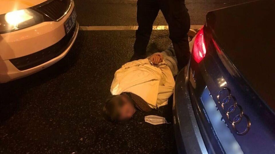 Злоумышленника задержали в Печерском районе Киева