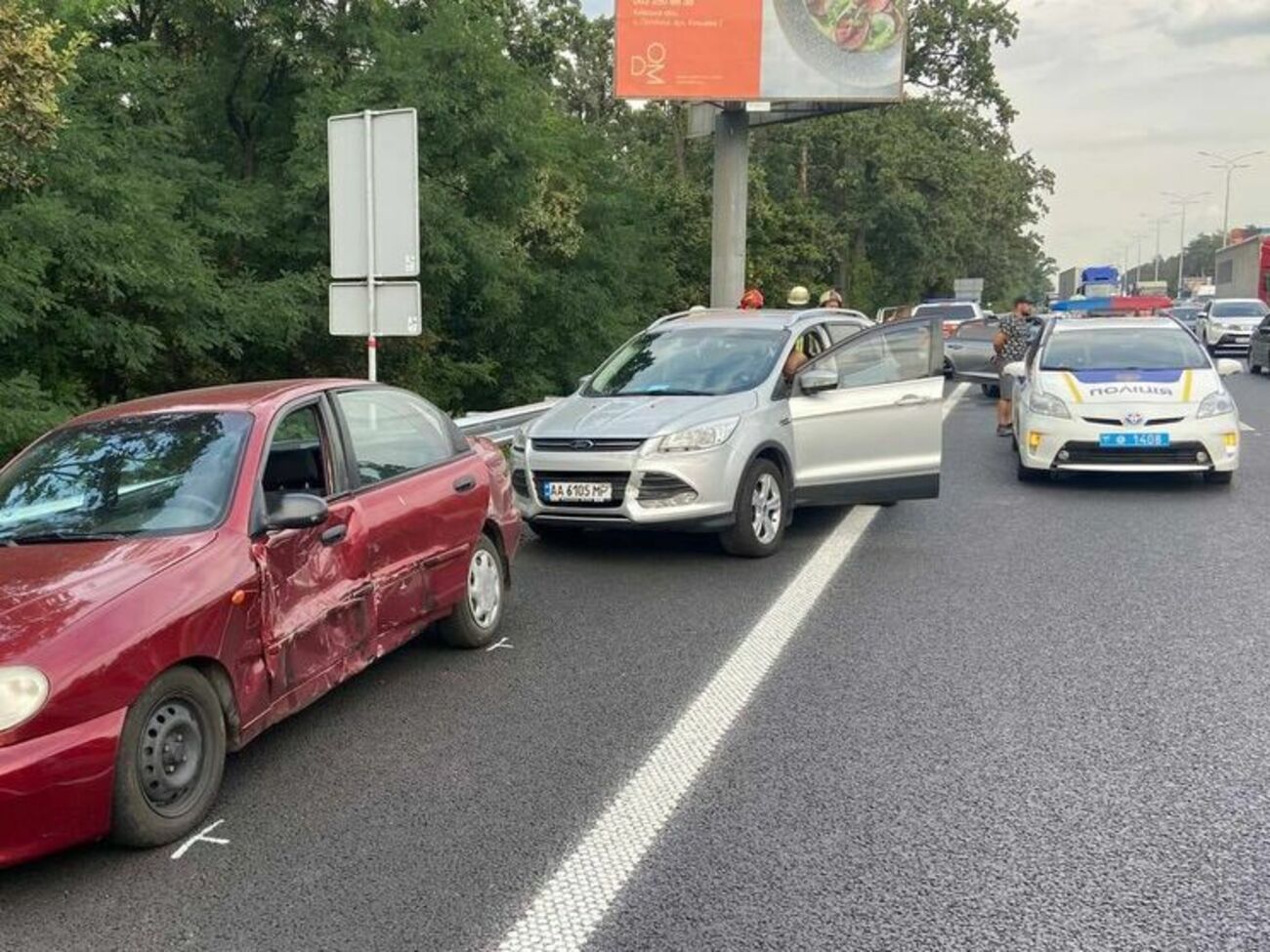 На ділянці, де сталася ДТП, камер не було &ndash; поліція припустила, що Трухін міг бути за кермом і передала справу ДБР