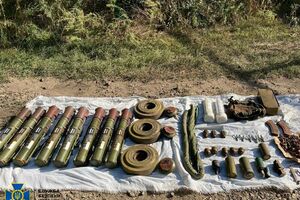 СБУ выявила схрон боеприпасов