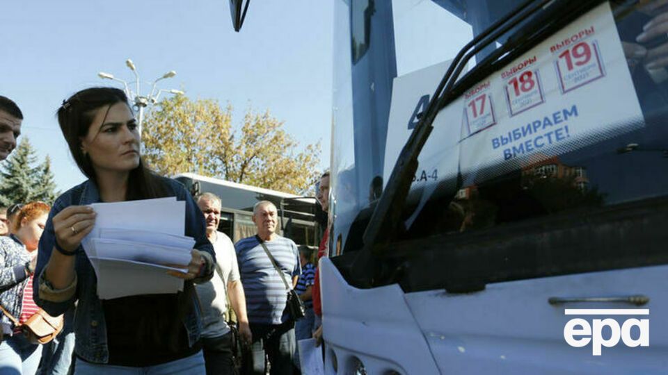 ОБСЕ отметила в отчете автобусы, которыми жителей ОРДЛО возили в РФ голосовать