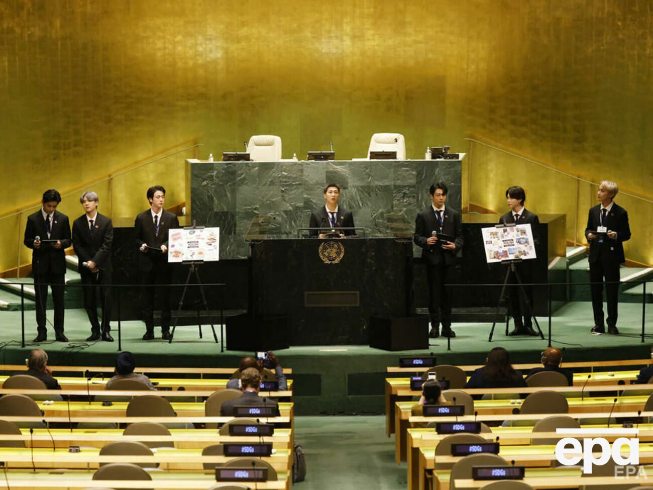 BTS являются специальным представителем&nbsp;ООН по вопросам будущих поколений и культуры&nbsp;