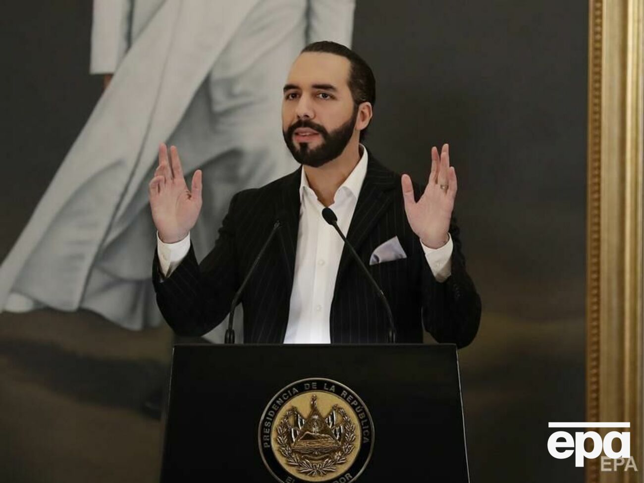 Букеле встановив відповідний статус у соцмережі після масових протестів у країні