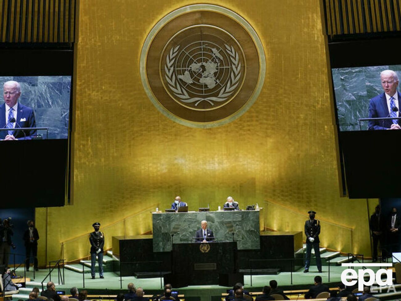 Байден під час виступу на 76-й сесії Генасамблеї ООН заявив, що США не прагнуть до розділеного світу