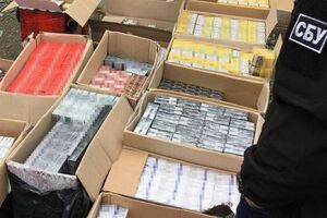 Оптовые партии контрафактных сигарет реализовывали практически во все регионы Украины, отметили в СБУ