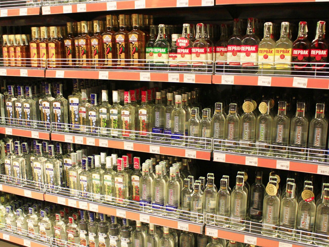 У Києві діє заборона на продаж алкоголю із 23.00 до 10.00