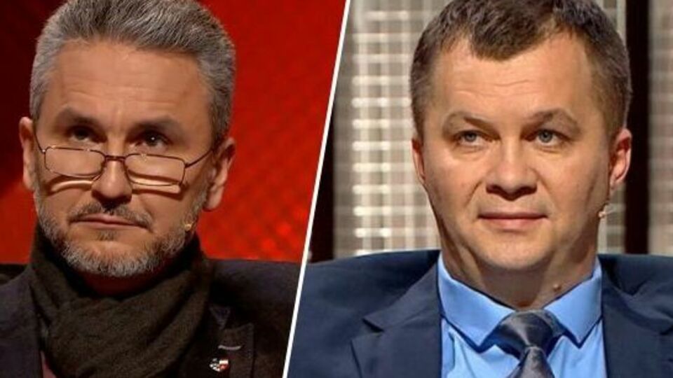 Друзенко (ліворуч) заявив, що Милованов (праворуч) поводиться, "як серед папуасів"