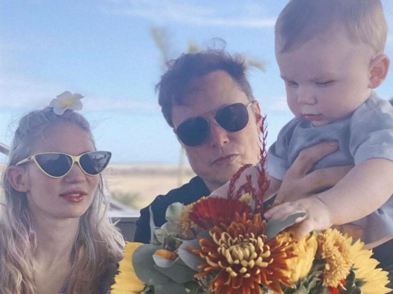 У травні 2020 року у Граймс і Маска народився син