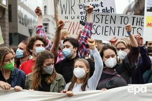 Тунберг посетила демонстрацию в Берлине