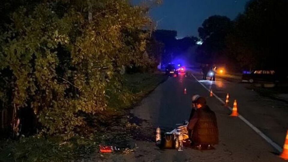Водія та одного з пішоходів доправили в лікарню