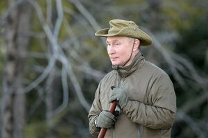 Путин: Огромные маралы просто, я таких еще не видел