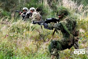Украинские военнослужащие открывали ответный огонь и заставили боевиков прекратить обстрелы