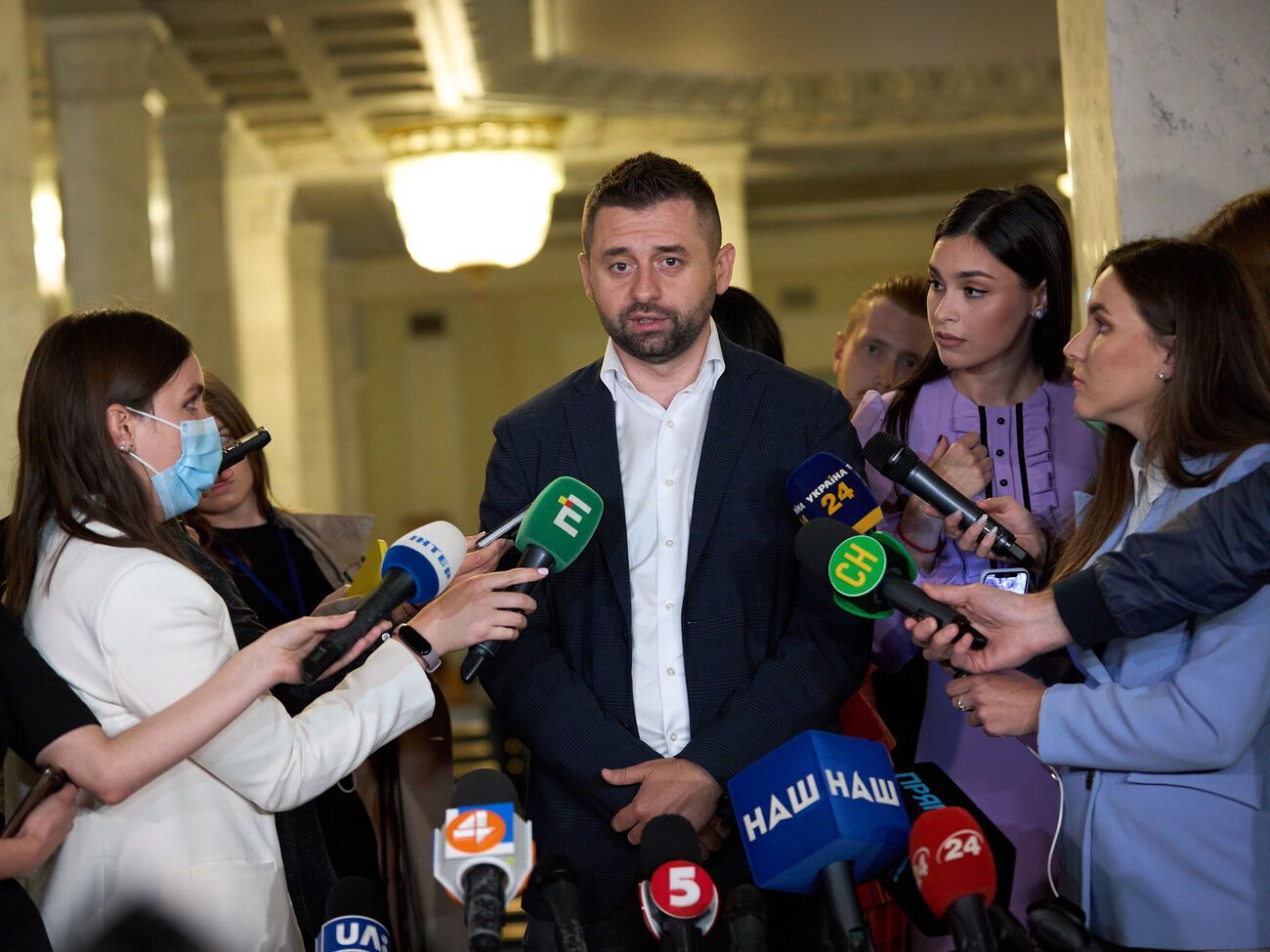 Арахамия:&nbsp;У нас не планируется обсуждение никаких изменений по вопросу глав комитетов