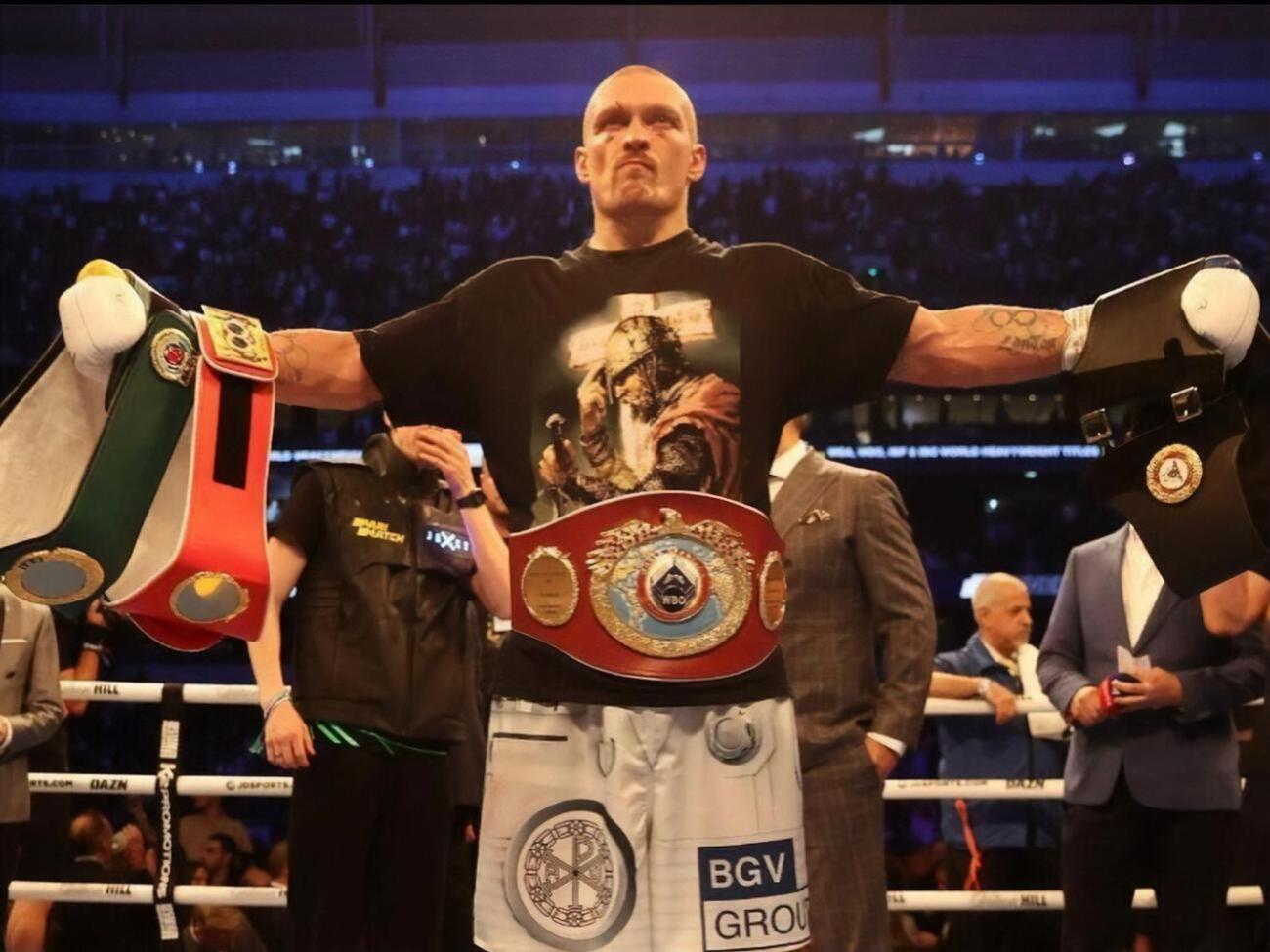 Усик:&nbsp;На данный момент у меня четыре пояса