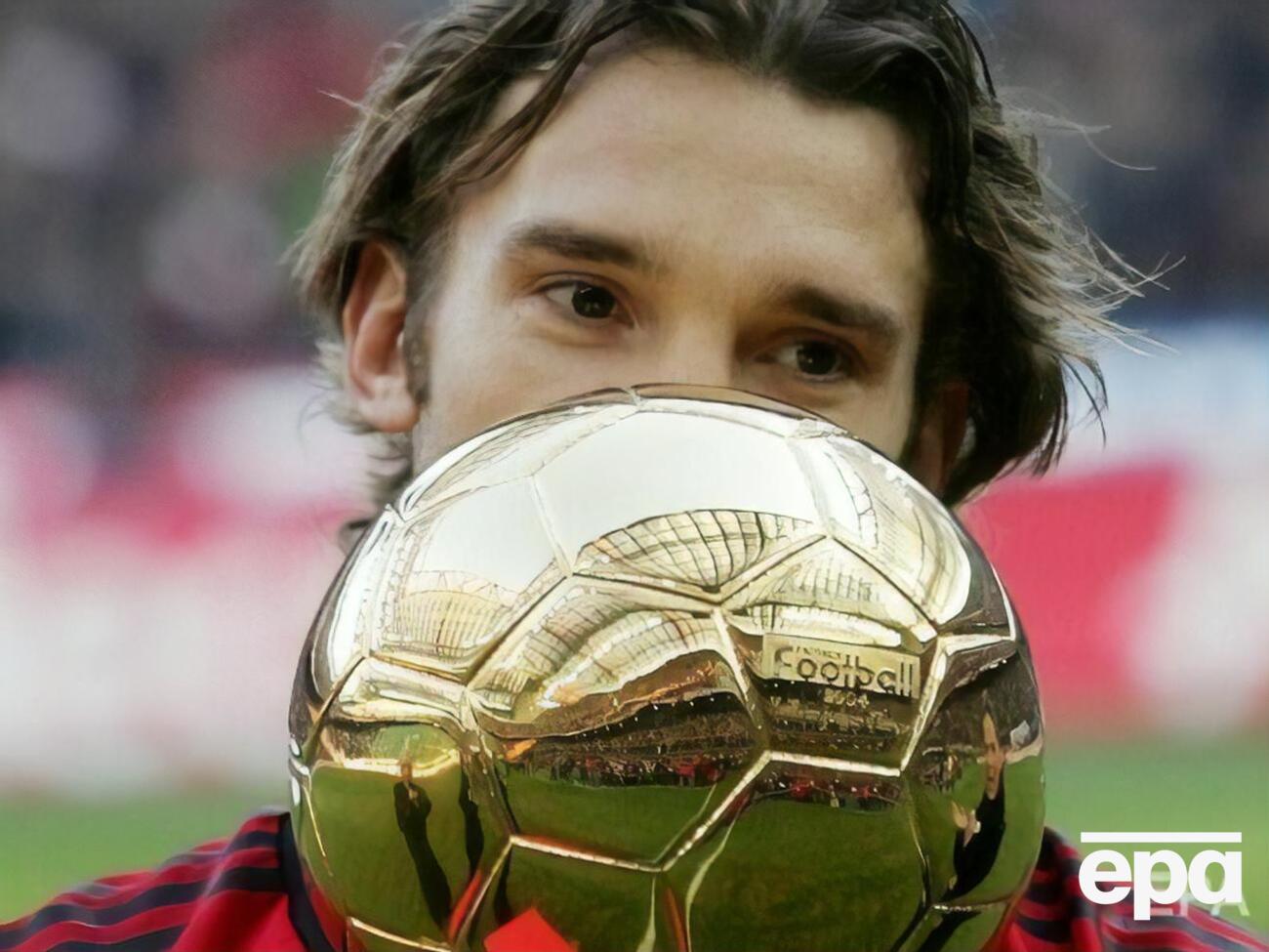 В составе "Милана" Шевченко стал обладателем "Золотого мяча"