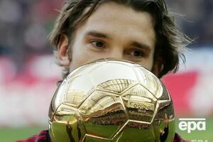 В составе "Милана" Шевченко стал обладателем "Золотого мяча"