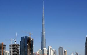 Сегодня День небоскреба. На снимке – самое высокое здание в мире, которое находится в Дубае и насчитывает 163 этажа