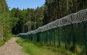 Протяженность латвийско-белорусской границы составляет 173 км