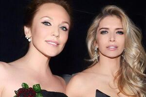 Российские СМИ писали в сентябре о том, что жена Валерия Меладзе Альбина Джанабаева и супруга Константина Меладзе Вера Брежнева не были приглашены на день рождения их свекрови