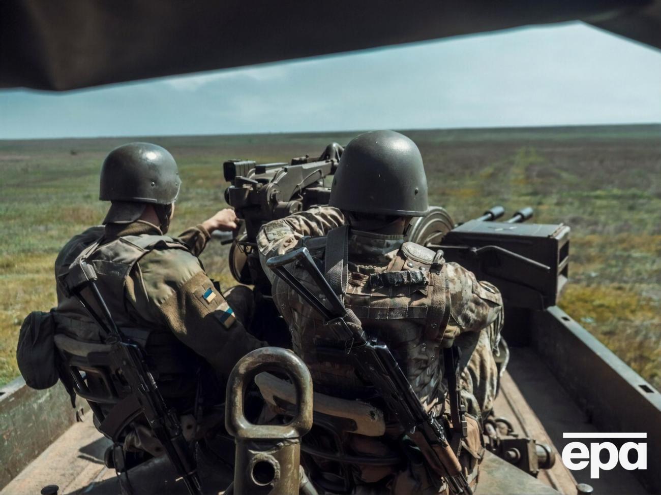 Украинские военнослужащие открывали ответный огонь