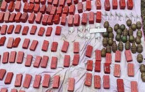 Правоохранители изъяли 126 тротиловых шашек общим весом 36 кг