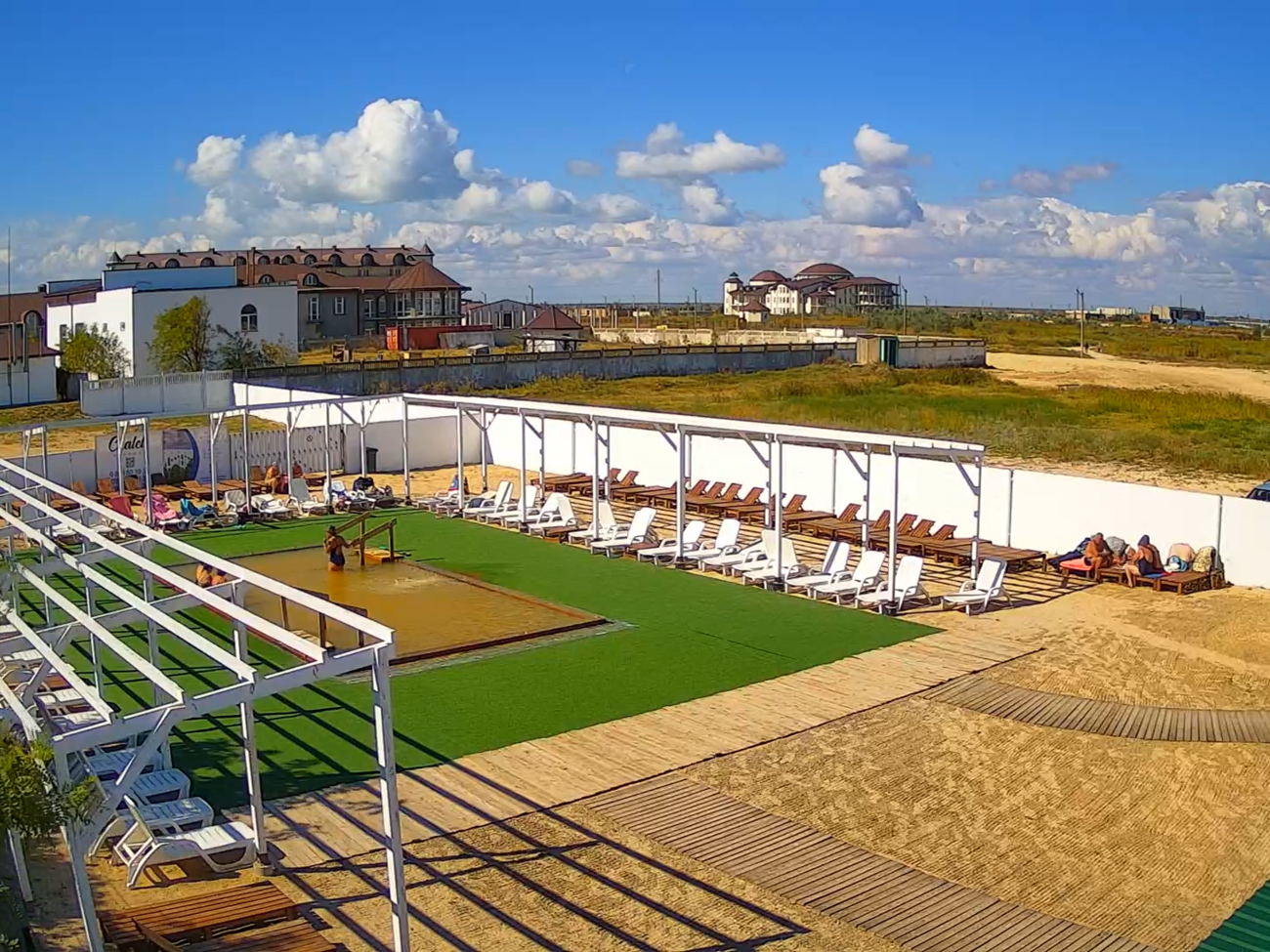 Новые трансляции с веб-камер на горячих источниках Арабатской стрелки уже доступны