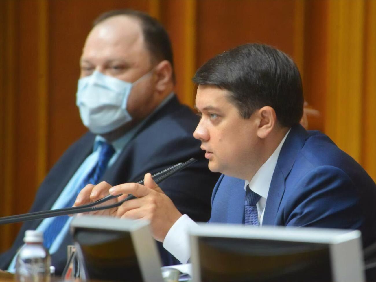 Стефанчук хотел занять должность председателя Рады, пока Разумков находился на самоизоляции, отметил спикер парламента