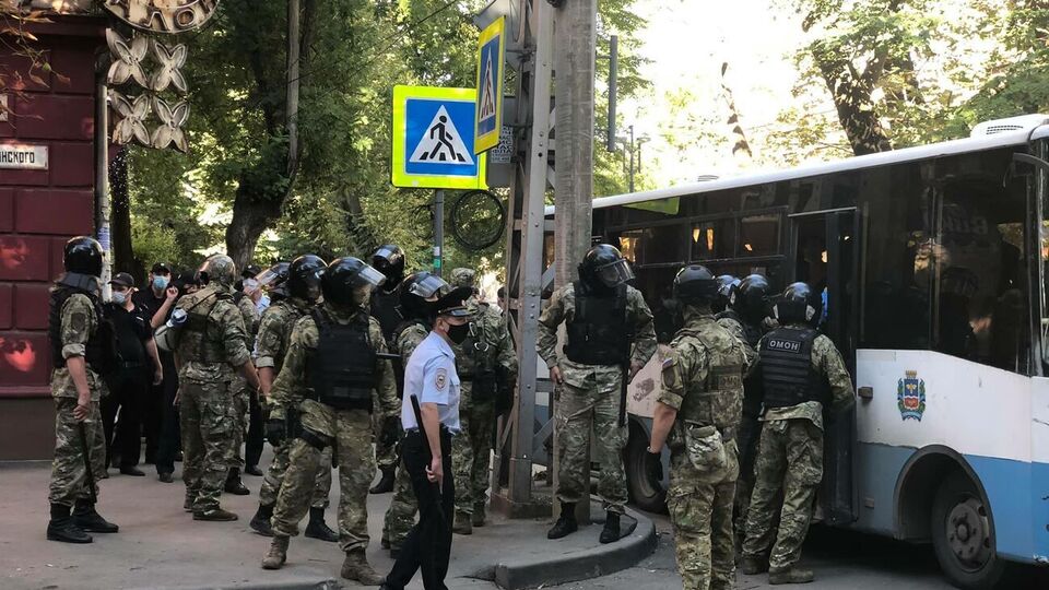 Задержания прошли в Симферополе