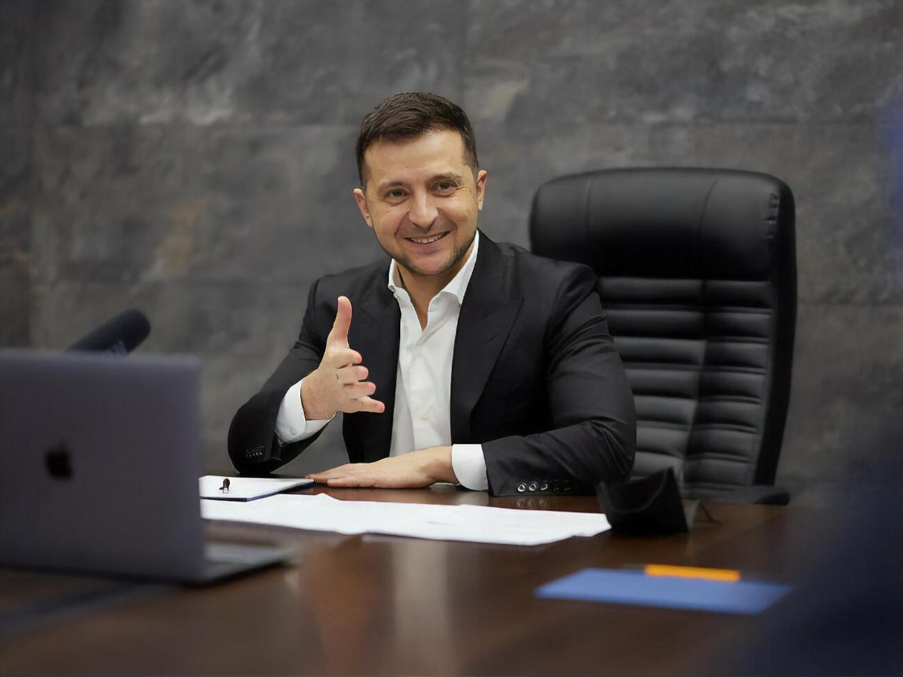 Ініціатором законопроєкту про олігархів є президент Володимир Зеленський