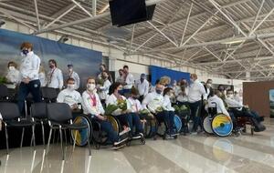 Украинские спортсмены вернулись с Паралимпиады 2020 в Токио. Фоторепортаж