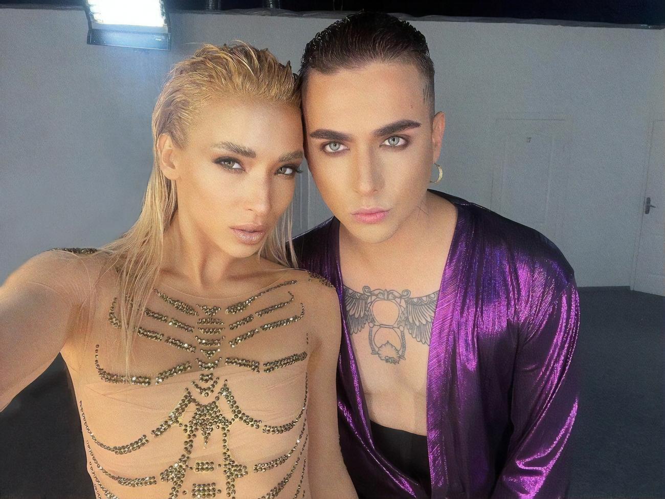 Melovin танцює з Лізою Русіною