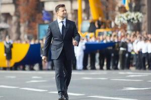 За прошедший месяц рейтинг Зеленского вырос почти на 4 процентных пункта