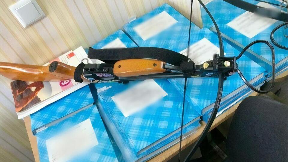 19-летняя девушка пронесла в охраняемую школу арбалет и ранила двух педагогов