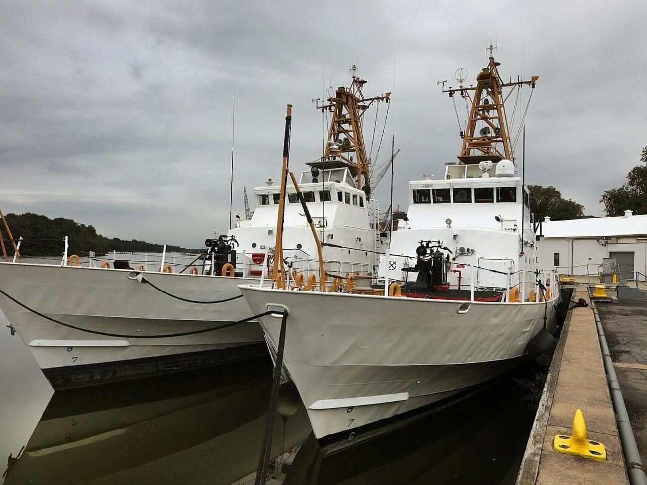 Два катера типа Island уже входят в состав ВМС Украины