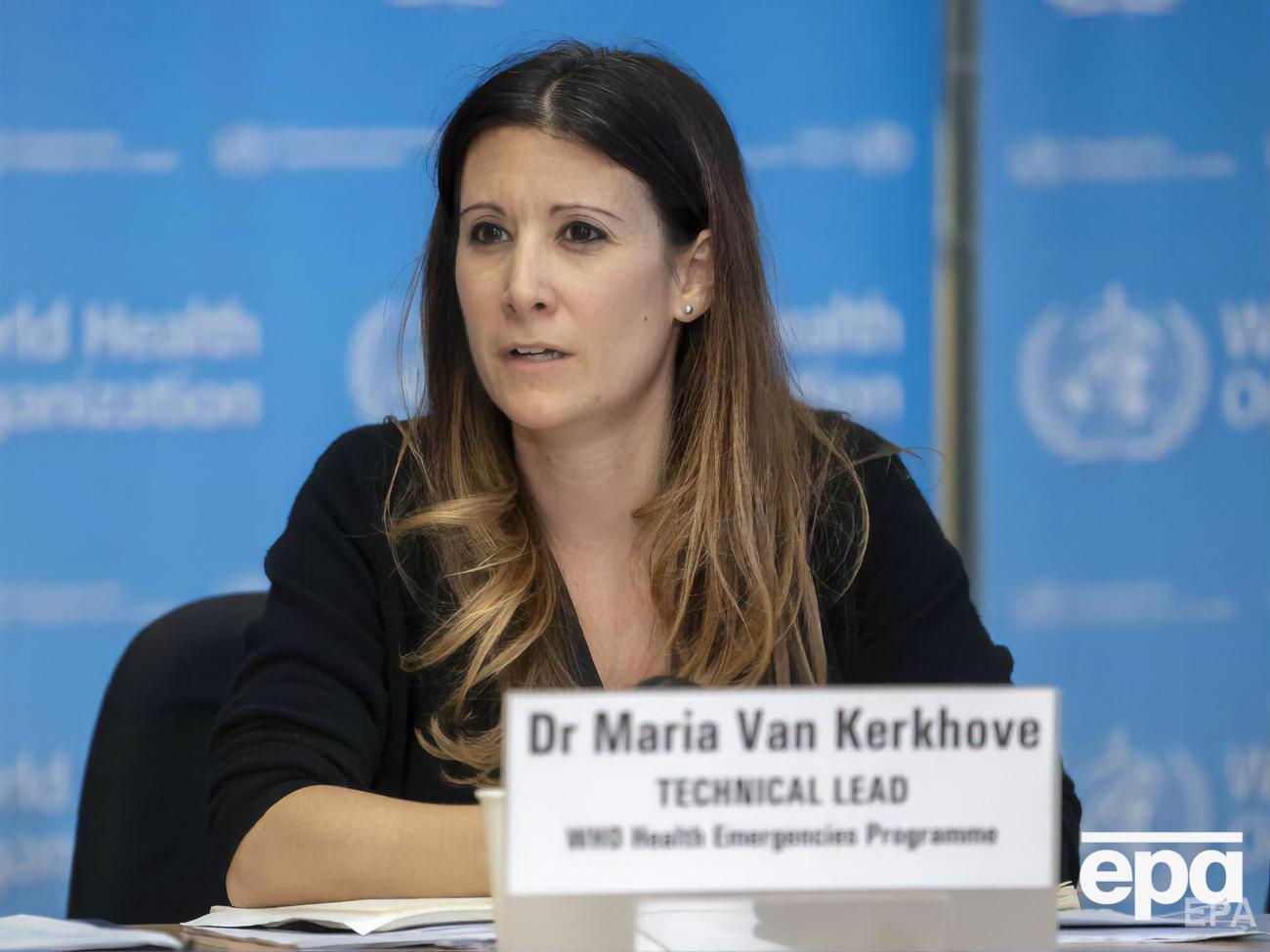 Пандемія коронавірусу триває вже 20 місяців, зазначила ван Керкхове