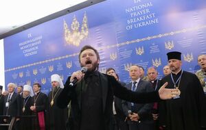 По словам организаторов, это уже девятый молитвенный завтрак в Украине и по масштабам он самый большой в Европе
