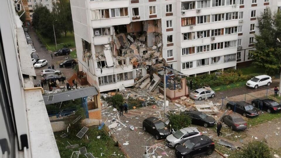 В доме взорвался газ