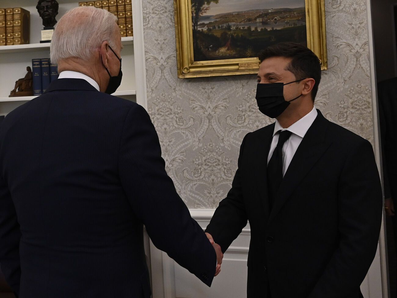 Зеленский 1 сентября встречался с Байденом