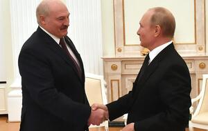 Лукашенко и Путин встретились сегодня в Москве