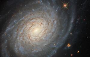 Сфотографированная галактика расположена почти в 150 млн световых лет от Млечного Пути