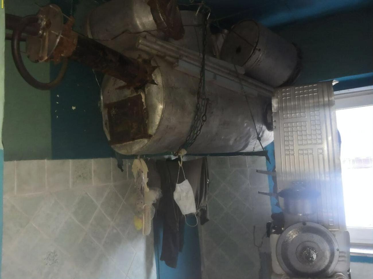 Следственная оперативная группа полиции выясняет обстоятельства происшествия