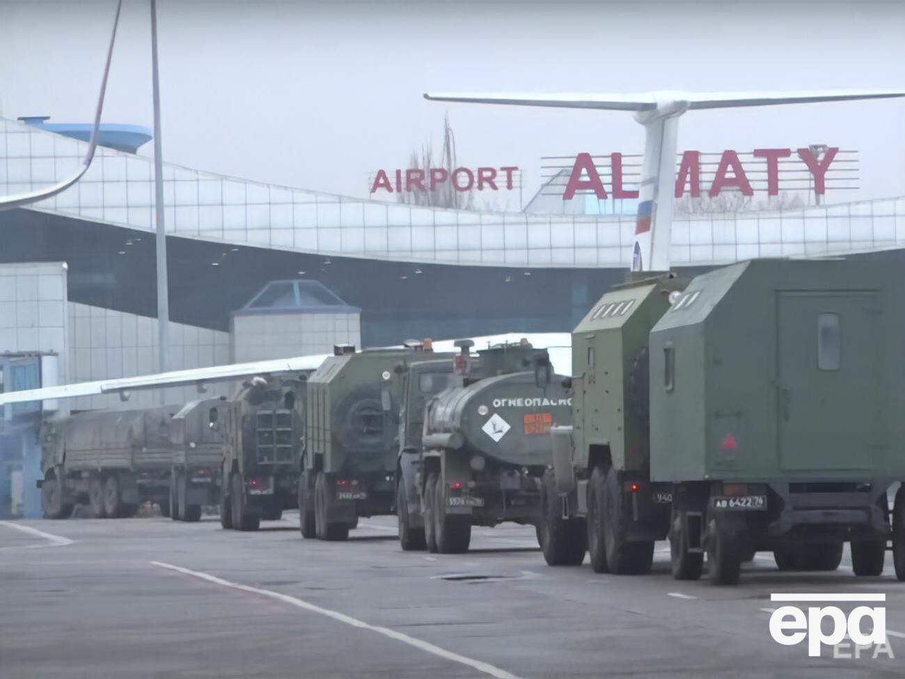 Силы ОДКБ охраняют аэропорты, склады и другие стратегические объекты