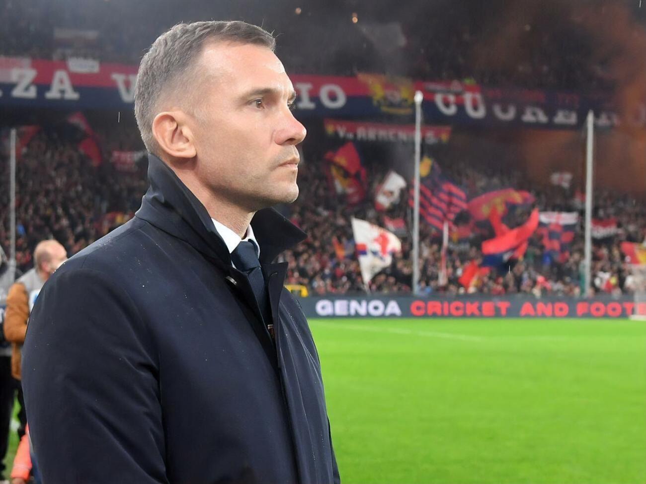 "Дженоа"&nbsp;объявила о назначении Шевченко&nbsp;7 ноября прошлого года