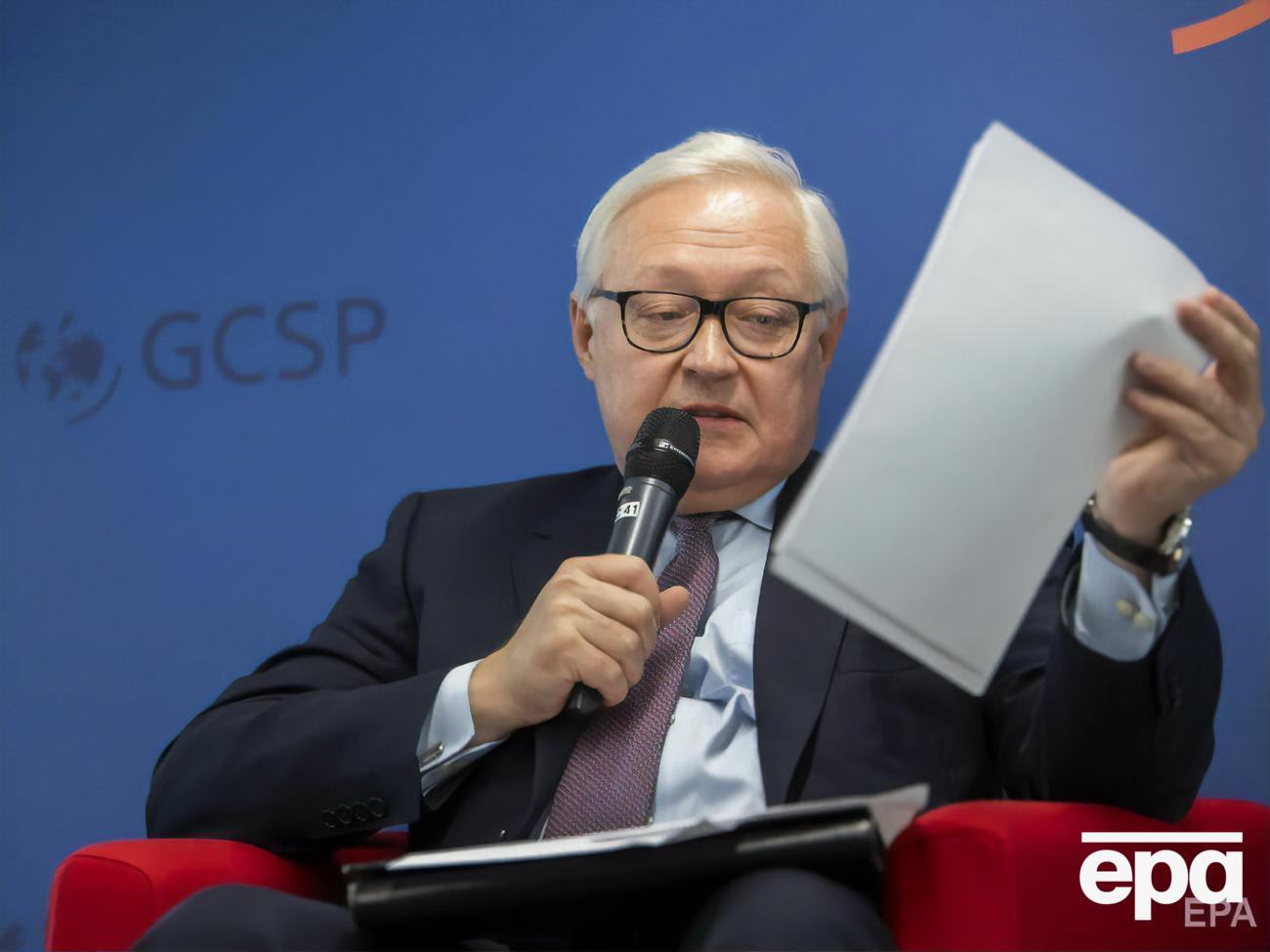 Рябков: Якщо я не відстав від життя, ми їдемо до Брюсселя без погодженого порядку денного