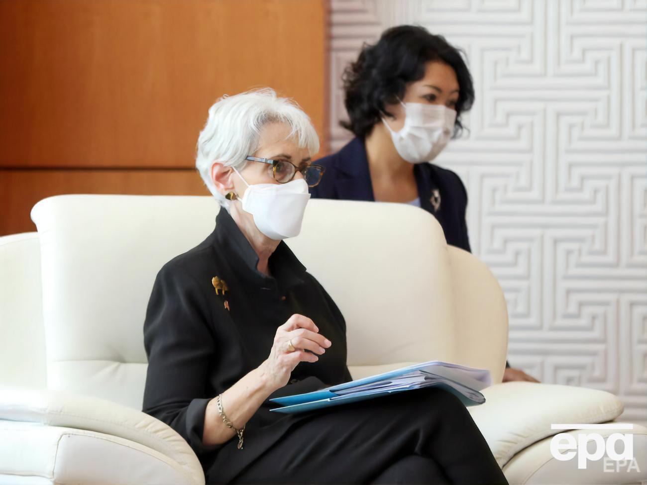 Шерман о России:&nbsp;Они могут доказать, что у них нет намерений вторгнуться в Украину, вернув военных обратно в места дислокации