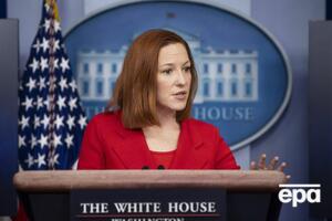 Псаки подчеркнула, что США придерживаются позиции "никаких переговоров о Европе без Европы, никаких переговоров об Украине без Украины"