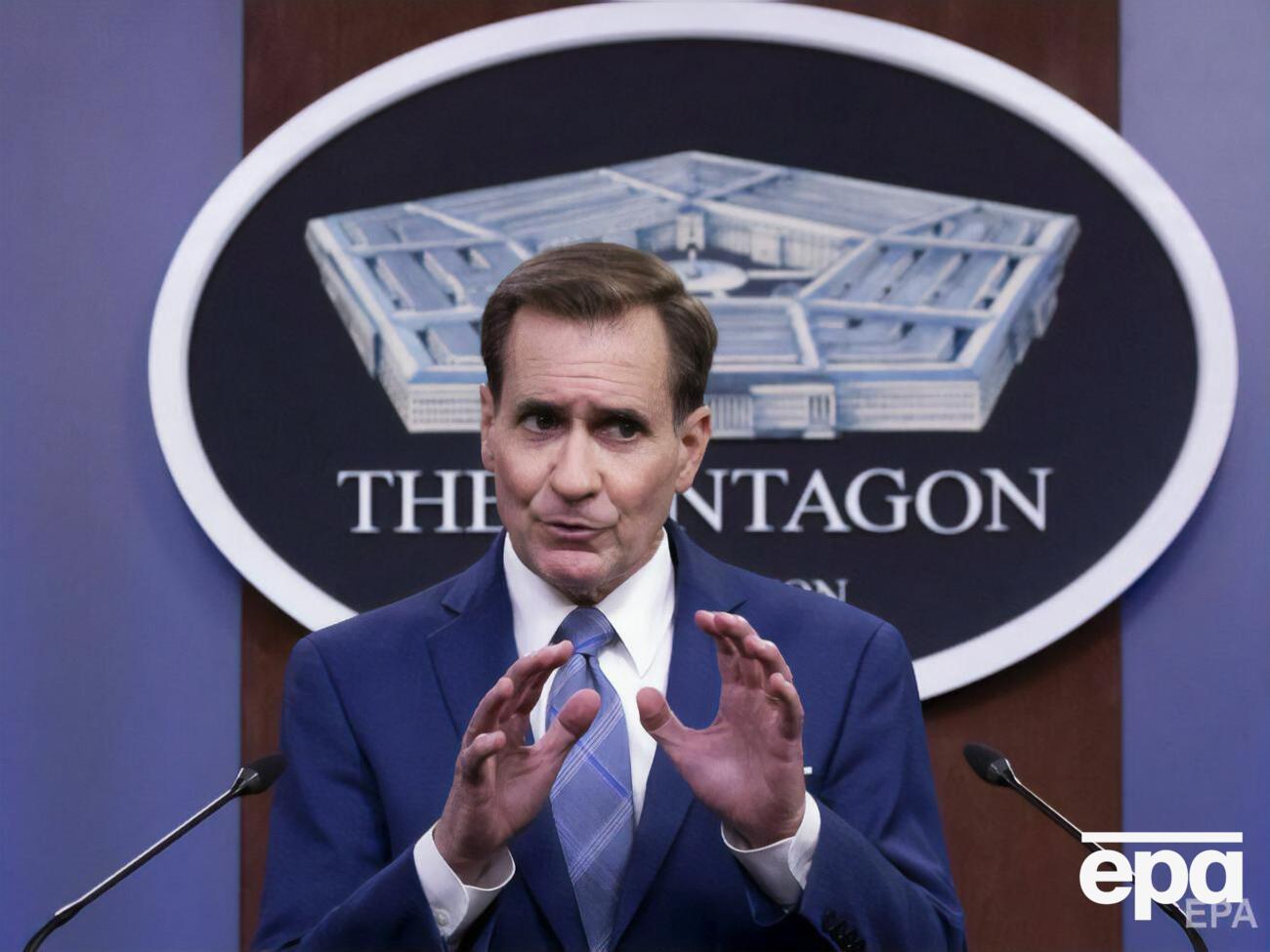 РФ зберігає відчутні військові сили поблизу України, зазначив Кірбі